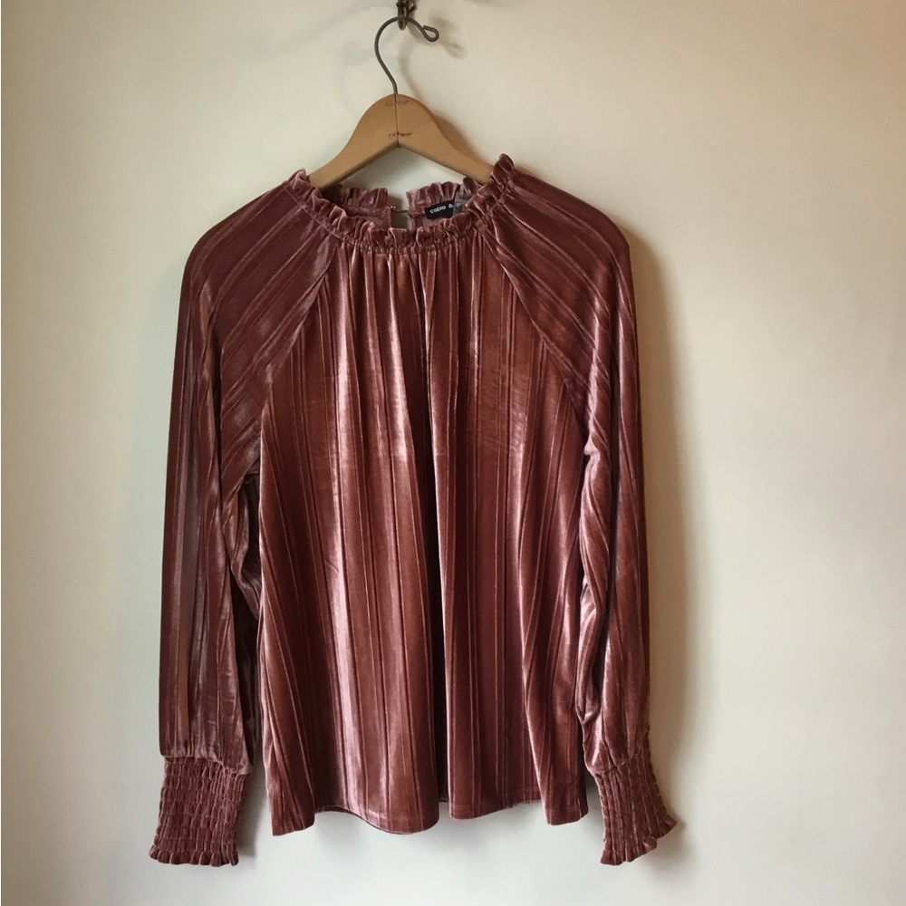 Cable & Gauge Velvet Long Sleeve